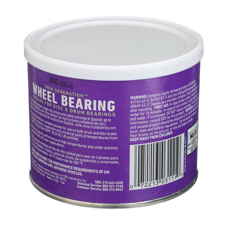 Sta-Lube SL3111 New Generation Wheel Bearing Grease for Disc and Drum Brakes - 14 wt. oz. - Image 2